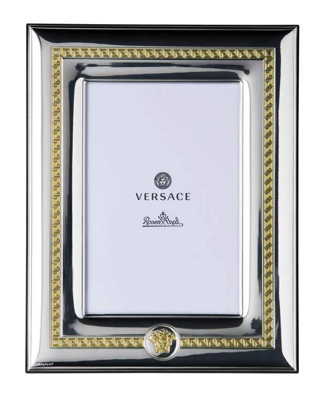 Silver & Gold Photo Frame, 4" x 6"